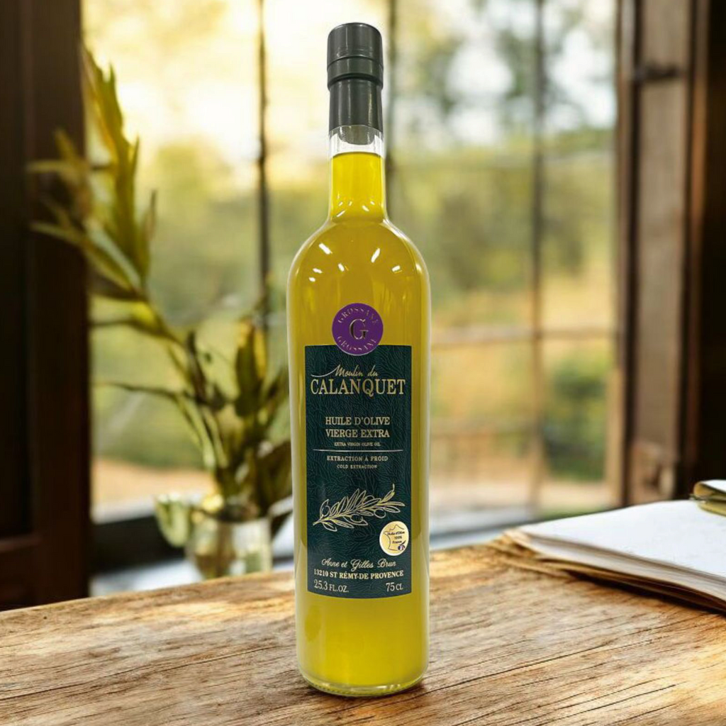 Moulin du Calanquet Extra Virgin Olive Oil Saint Remy de Provence France - Maison Duffour UAE Gourmet Food Store Dubai